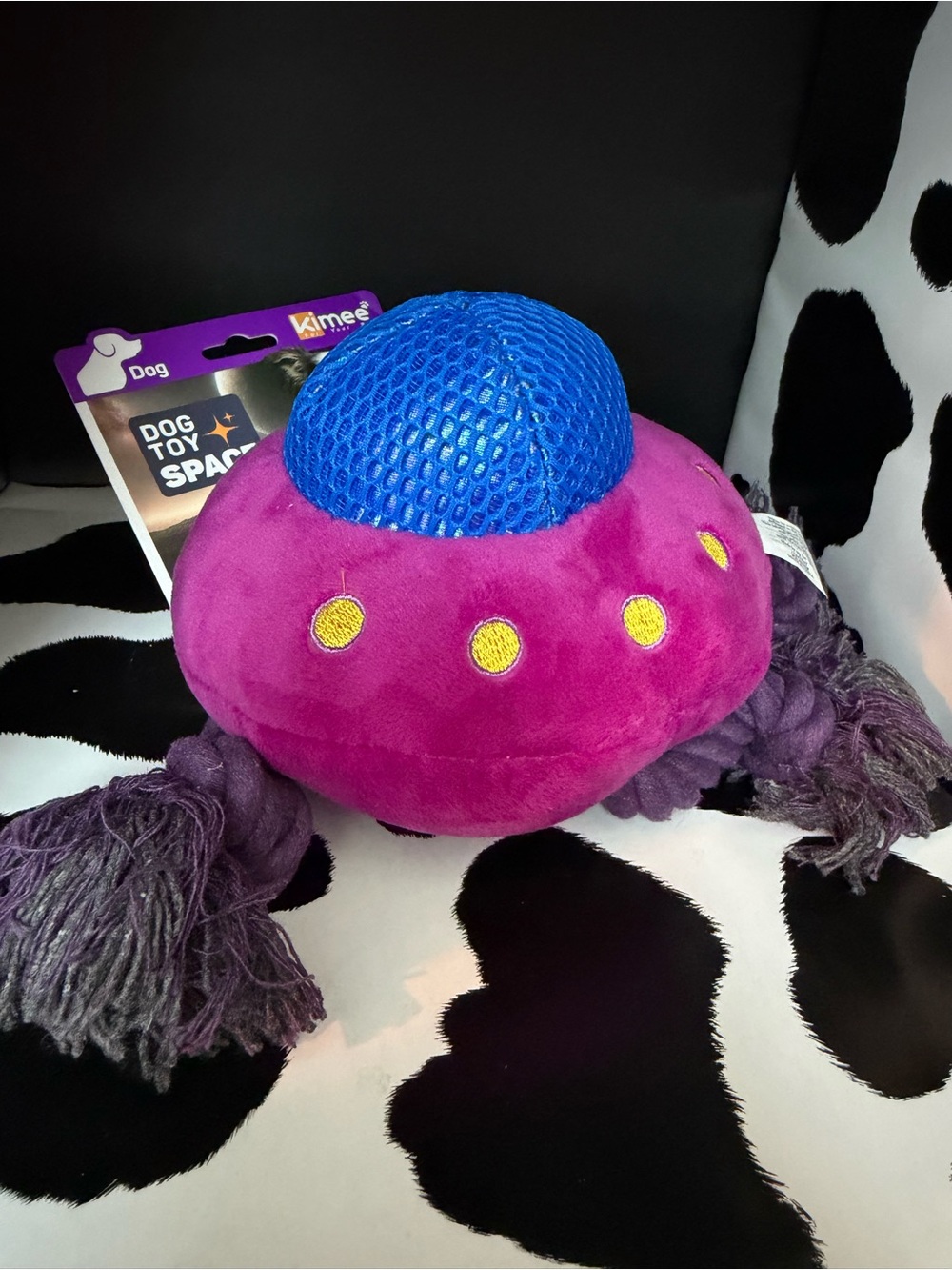 Kimee Durable UFO Rope Pet Plush Toy - Picture 5 of 5